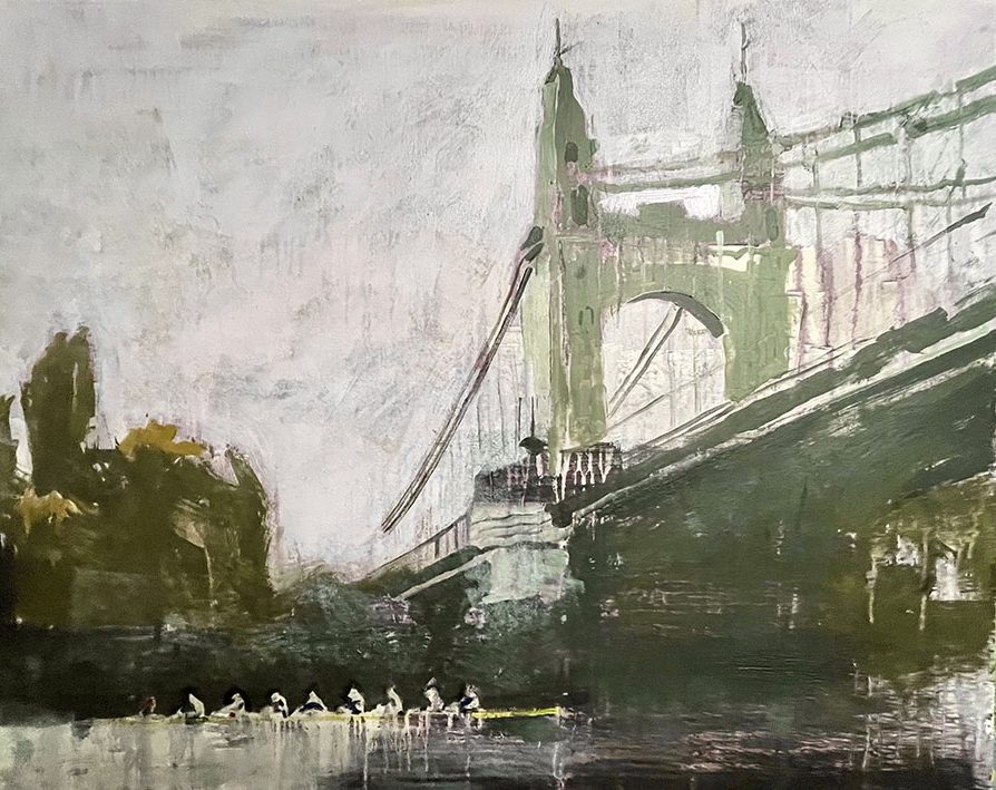 kate ironside artist rowing paintings