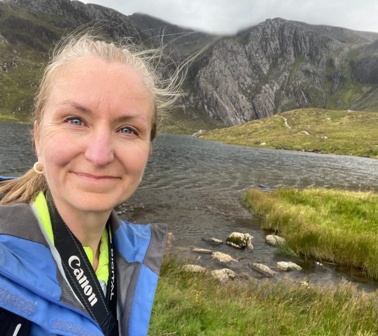 Portrait of the artist kate ironside art